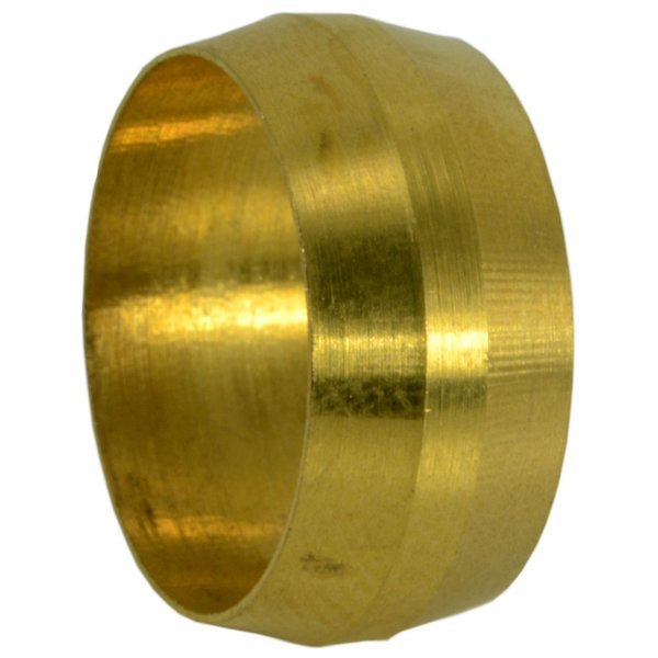 Midwest Fastener 5/8" Brass Compression Sleeves 8PK 35708